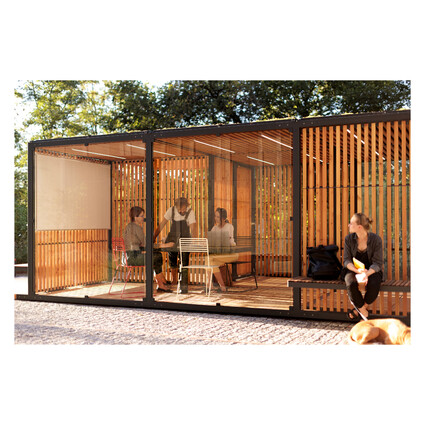 The Leva modular system was designed by Egoé studio to …