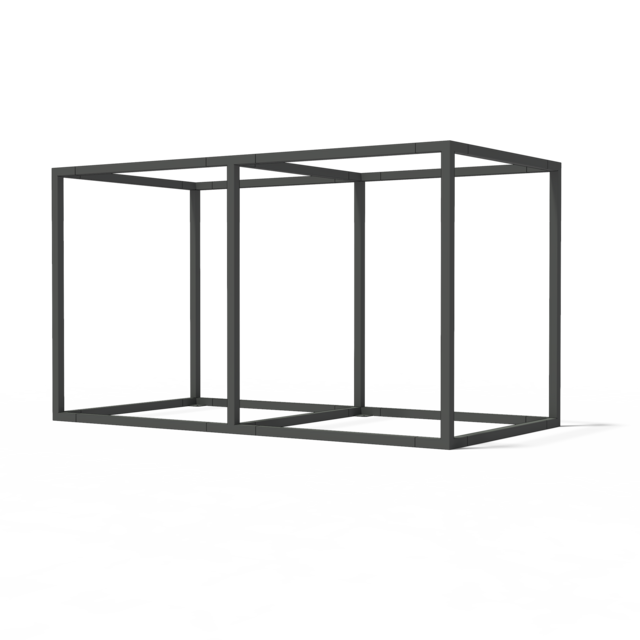 Double cube all-steel version