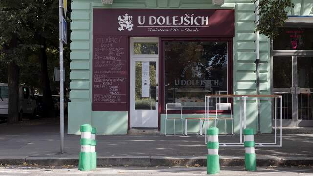 Butcher shop at Dolejších